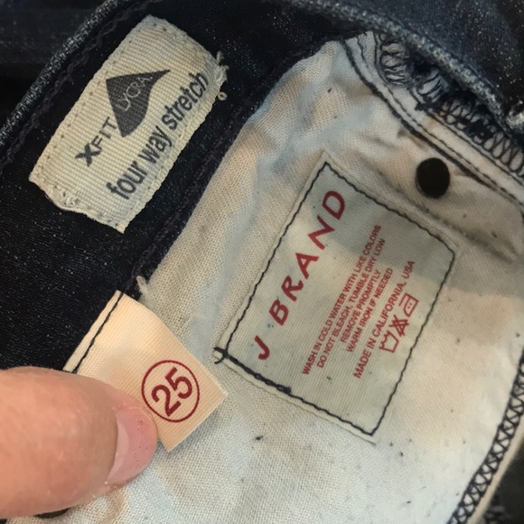 J Brand Dark Blue Jeans - Picture 4 of 7